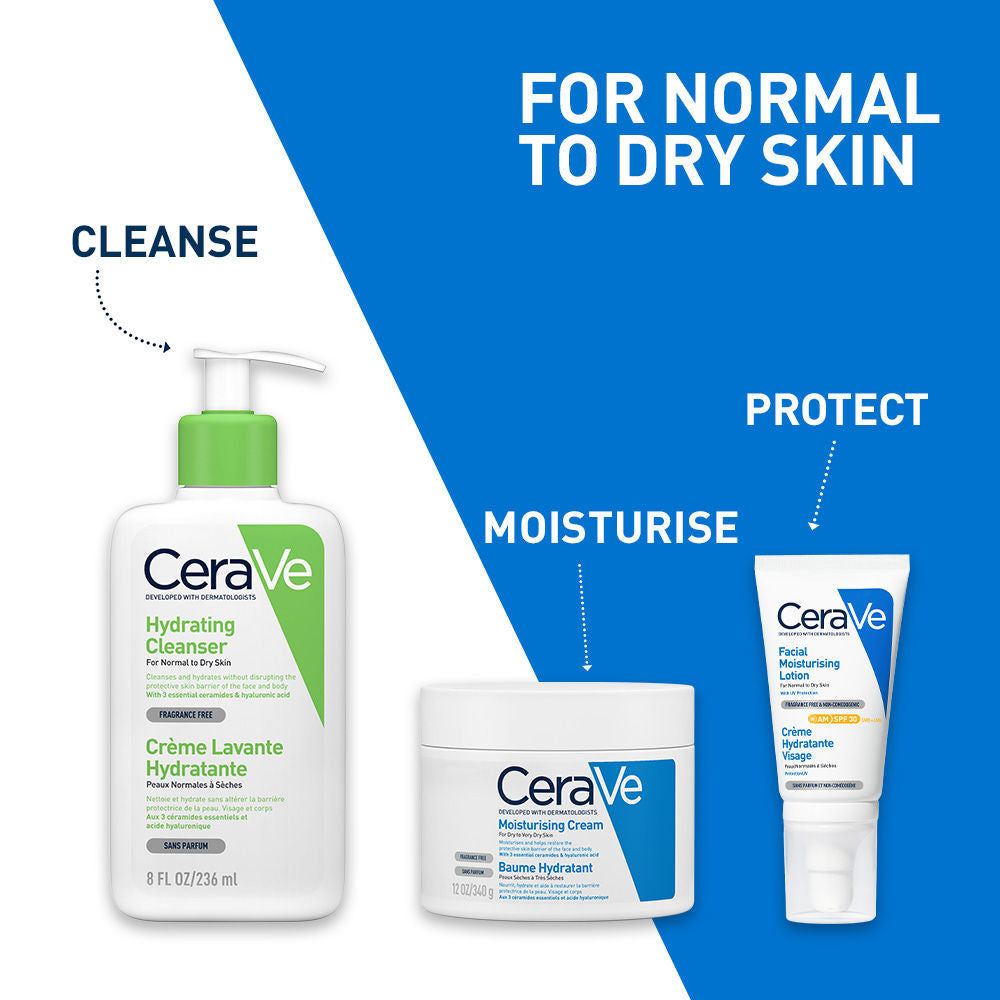 CeraVe AM Facial Moisturizing Lotion With Sunscreen SPF 30 UVB + UVA, Dermatologist Recommended Day Cream, 50g Buy at Indicrest Image 6