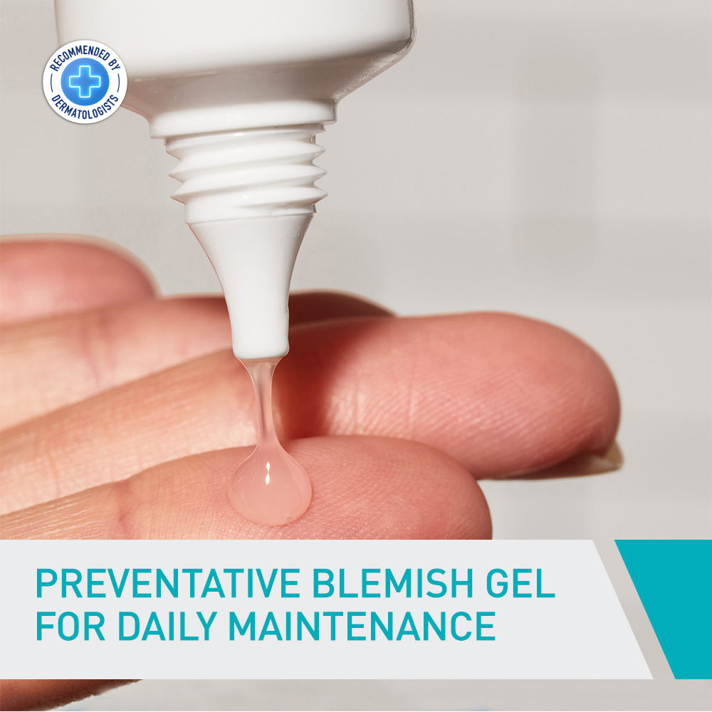 CeraVe Blemish Control Gel with 2% Salicylic Acid, AHA & Niacinamide for Acne Spot Treatment, 40ml Buy at Indicrest Image 7