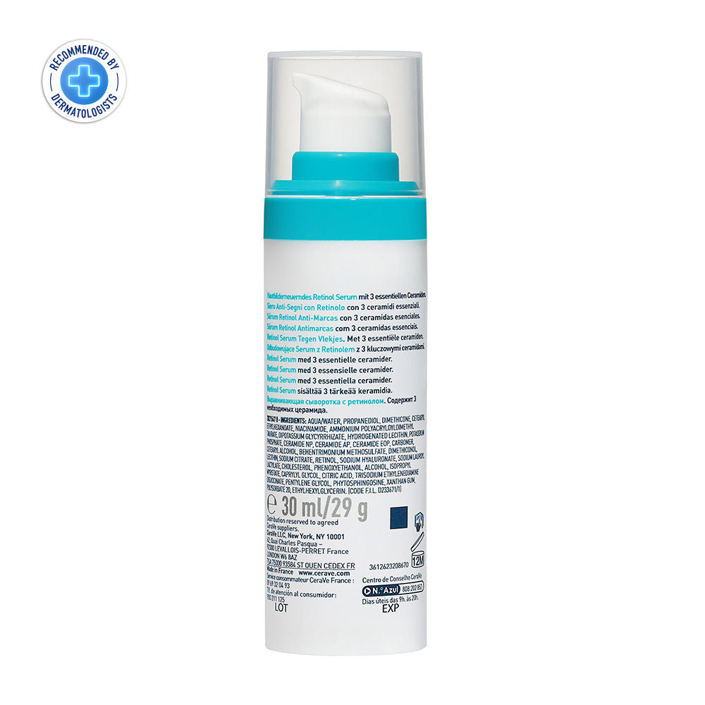 CeraVe Resurfacing Retinol Serum, Reduces Acne Marks with Licorice Root Extract & Niacinamide, 30ml Buy at Indicrest Image 2