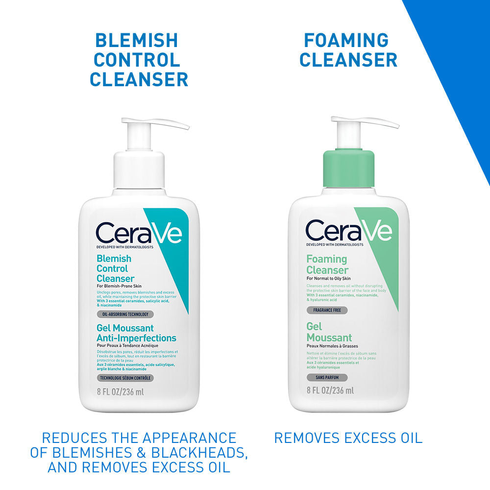 CeraVe Blemish Control Cleanser with 2% Salicylic Acid & Niacinamide for Acne-prone skin, 236ml Buy at Indicrest Image 11