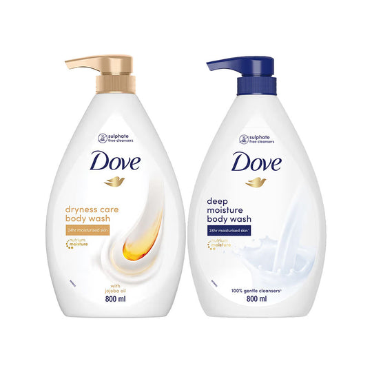 Dove Nourishing Body Wash Value Pack - Deep Moisture & Dryness Care Combo, 2 pieces Buy at Indicrest