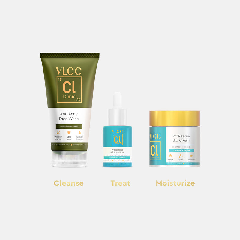 VLCC Acne Purifying Regime - Acne Reduction and controls excess oil - Buy from Indicrest