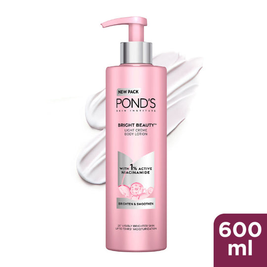 Pond’s Bright Beauty Light Crème Body Lotion for Smooth & Bright Skin, 600ml Buy at Indicrest
