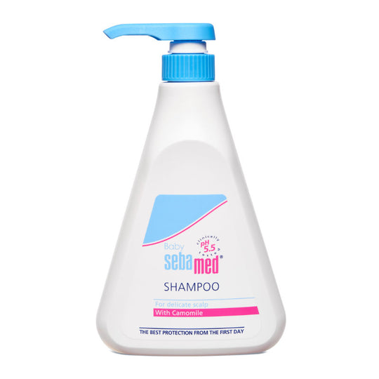 Sebamed Baby Shampoo, PH 5.5, Camomile, Natural Moisturisers, No Tears Formula, For Delicate Scalp, 500ml
