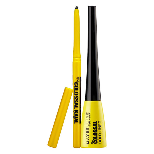 Maybelline New York The Colossal Bold Liner + Colossal Kajal Combo, 2 pieces Buy at Indicrest