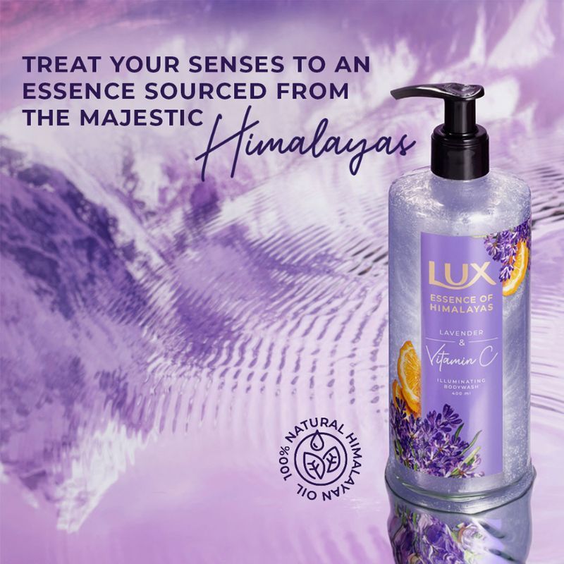 Lux Lavender & Vit C + Rose & Aloevera Shim Body Wash Combo, 2 pieces Buy at Indicrest Image 8