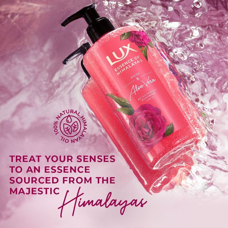 Lux Lavender & Vit C + Rose & Aloevera Shim Body Wash Combo, 2 pieces Buy at Indicrest Image 9