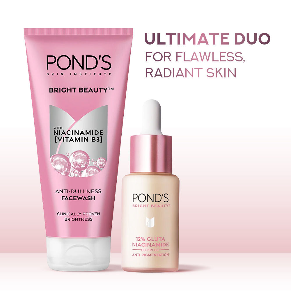 Pond’s Bright Beauty Facewash & Anti-Pigmentation Serum Combo Buy at Indicrest