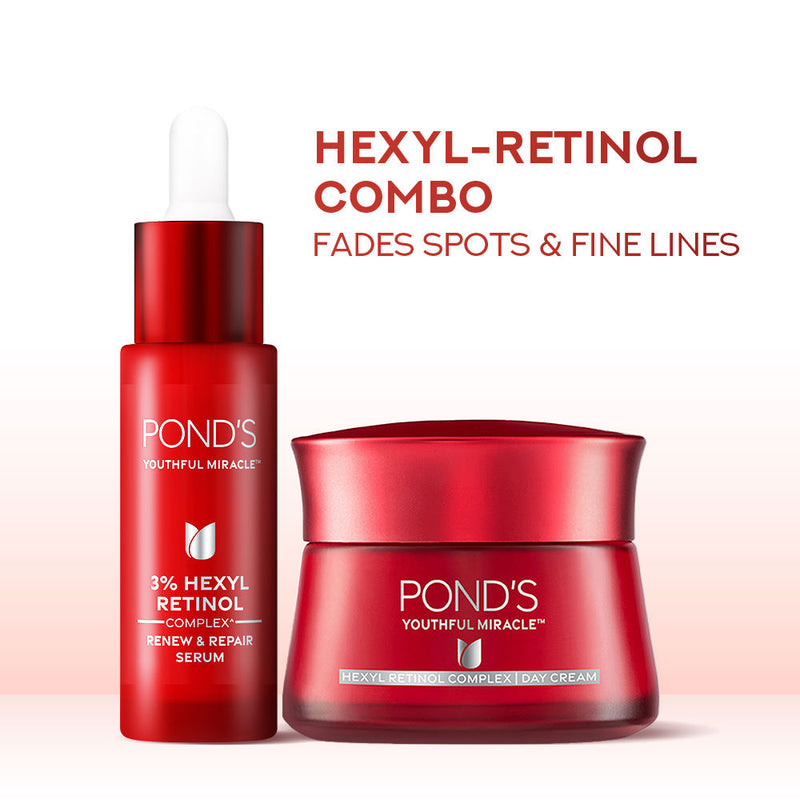 Pond’s Age Miracle Day Creme & Age Miracle Ultimate Youth Serum Combo Buy at Indicrest