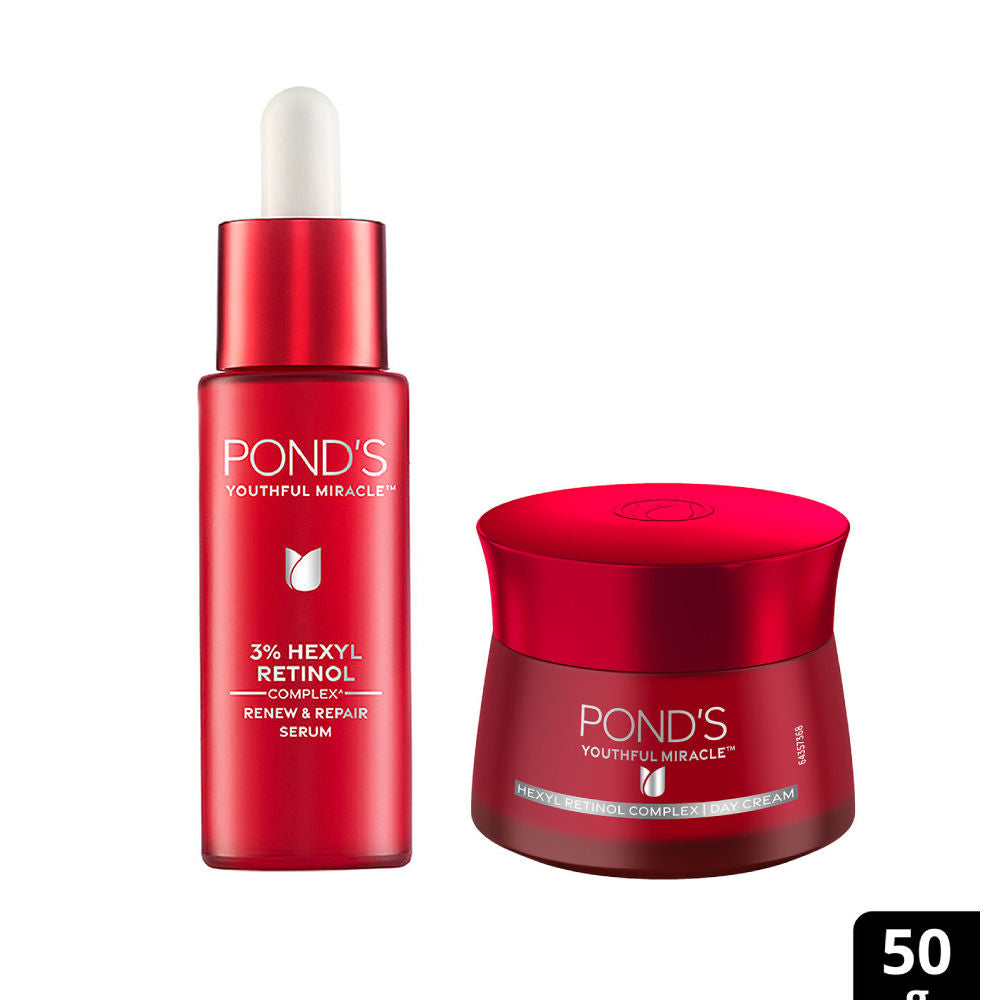 Pond’s Age Miracle Day Creme & Age Miracle Ultimate Youth Serum Combo Buy at Indicrest Image 8