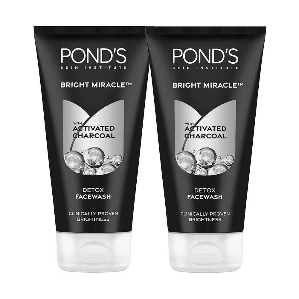 Pond’s Pure Detox Anti - Pollution Purity Face Wash With Activated Charcoal (Pack of 2) Combo Buy at Indicrest