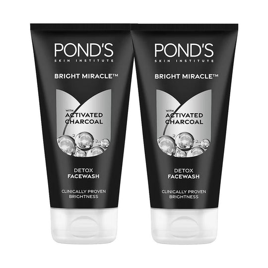 Pond’s Pure Detox Anti - Pollution Purity Face Wash With Activated Charcoal (Pack of 2) Combo Buy at Indicrest