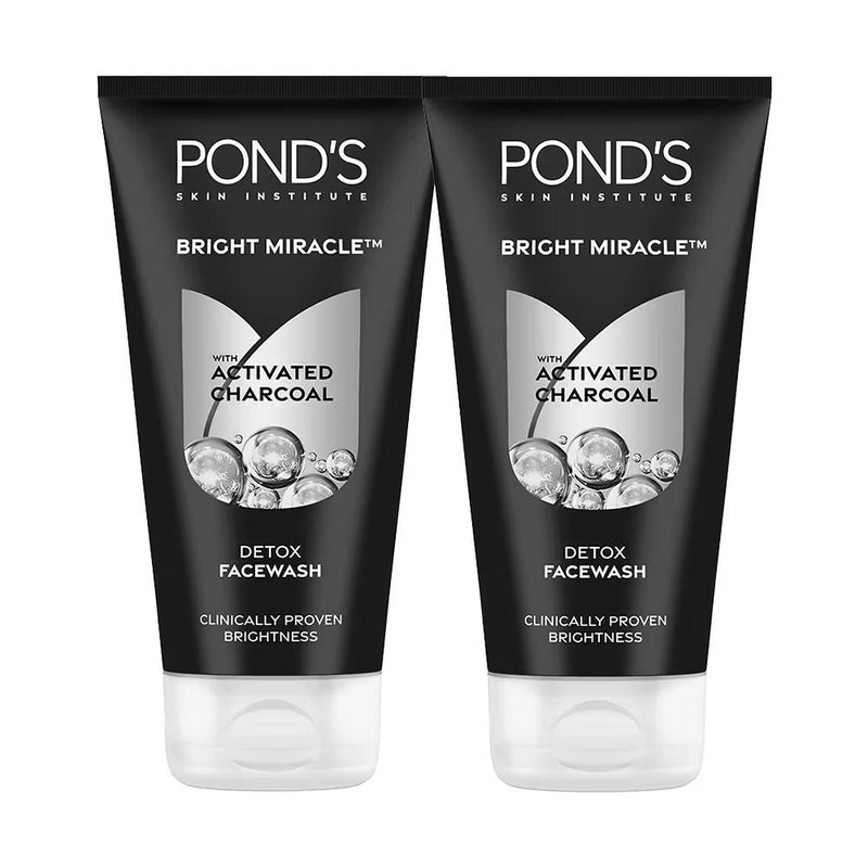 Pond’s Pure Detox Anti - Pollution Purity Face Wash With Activated Charcoal (Pack of 2) Combo Buy at Indicrest