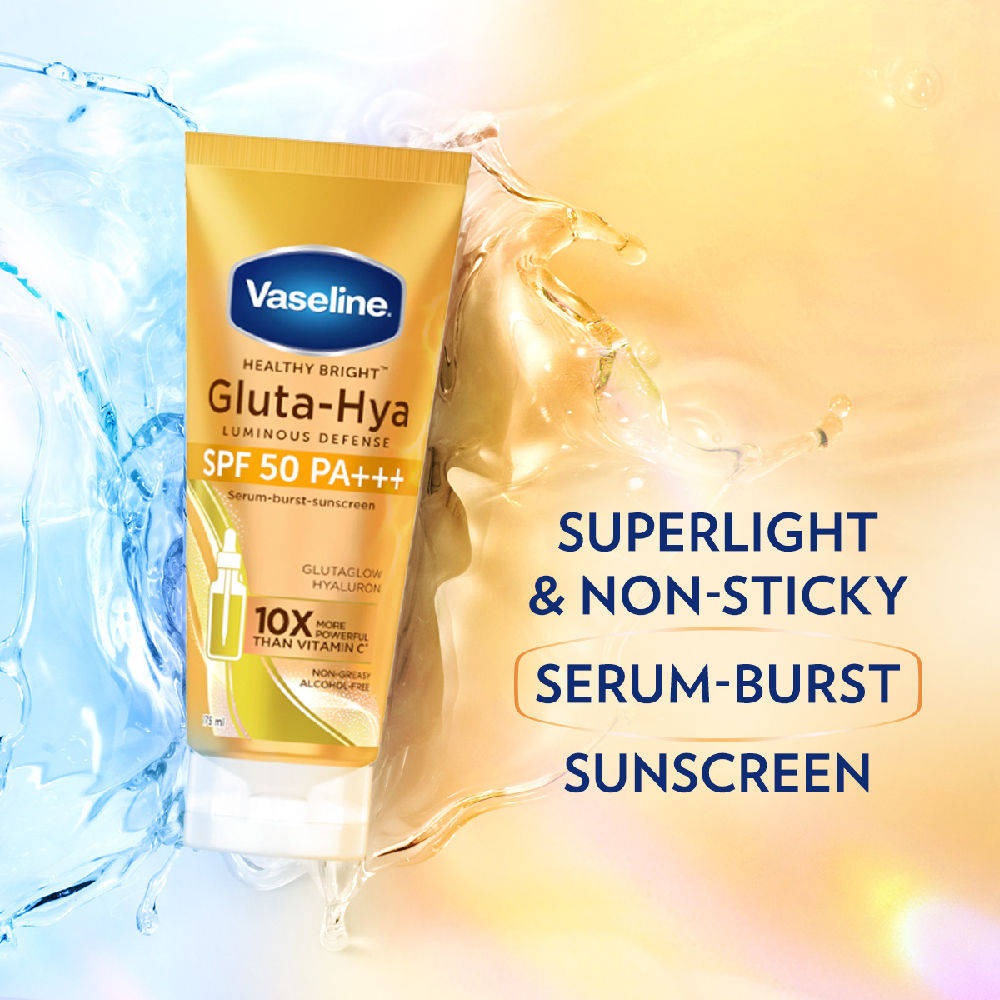 Vaseline Gluta Hya Antioxidant SPF, 175ml + Lakme Sun Expert Dry Matte Fluid SPF 50 Sunscreen, 50ml Combo, 2 pieces Buy at Indicrest Image 8