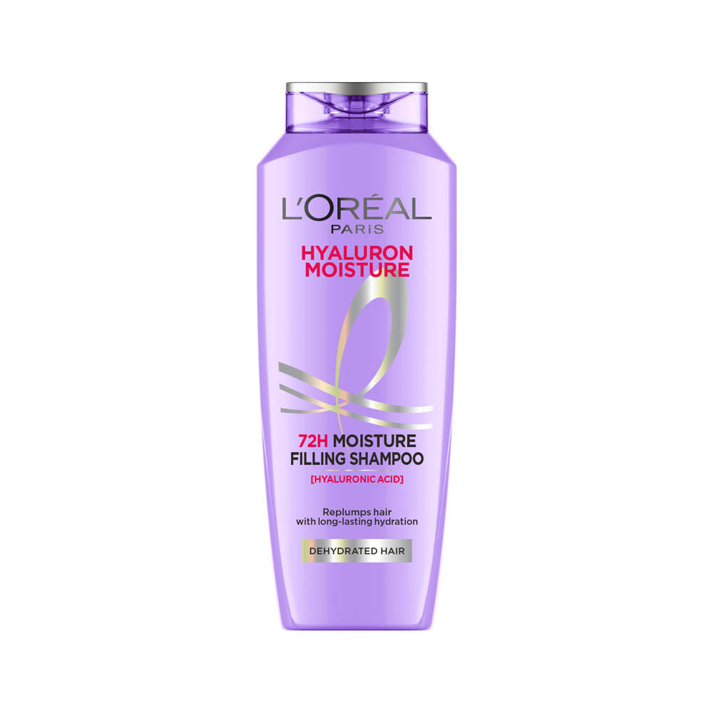 L'Oreal Paris Hyaluron Moisture Anti-frizz Shampoo With Hyaluronic Acid for 72 HR Hydrated Hair, 340ml Buy at Indicrest Image 12