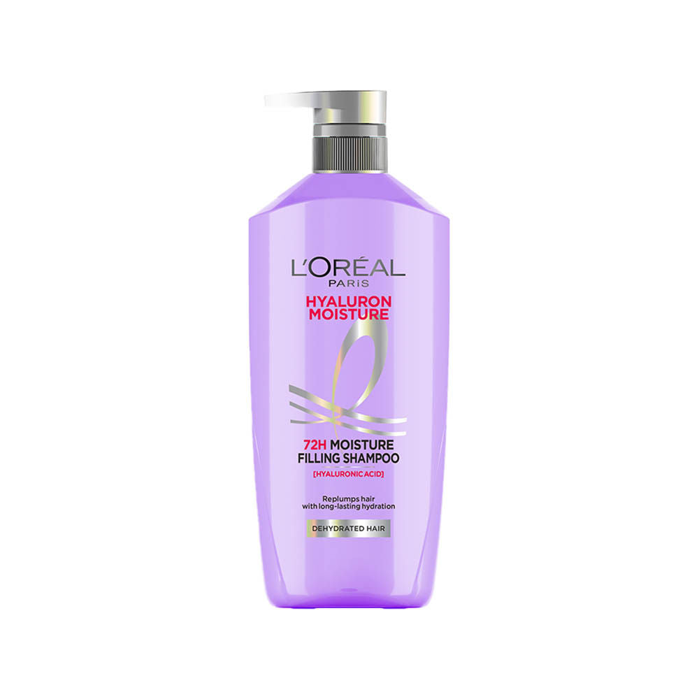 L'Oreal Paris Hyaluron Moisture Anti-frizz Shampoo With Hyaluronic Acid for 72 HR Hydrated Hair, 650ml Buy at Indicrest Image 12