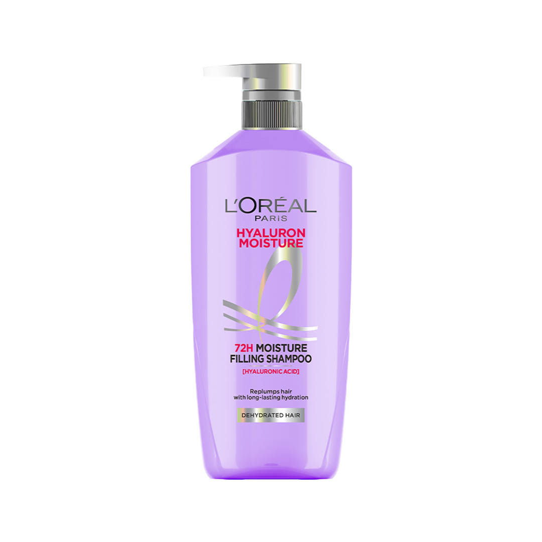 L'Oreal Paris Hyaluron Moisture Anti-frizz Shampoo With Hyaluronic Acid For 72 HR Dehydrated Hair, 1 Litre Buy at Indicrest Image 12