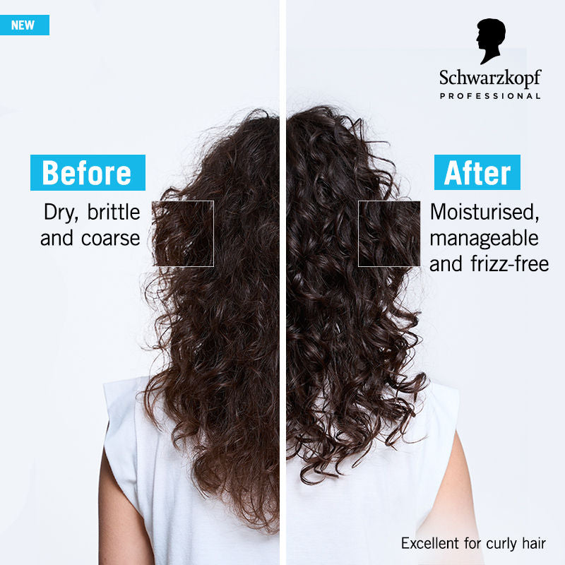 Schwarzkopf Professional Bonacure Moisture Kick Shampoo With Glycerol - For Dry Hair, 250ml Buy at Indicrest Image 3