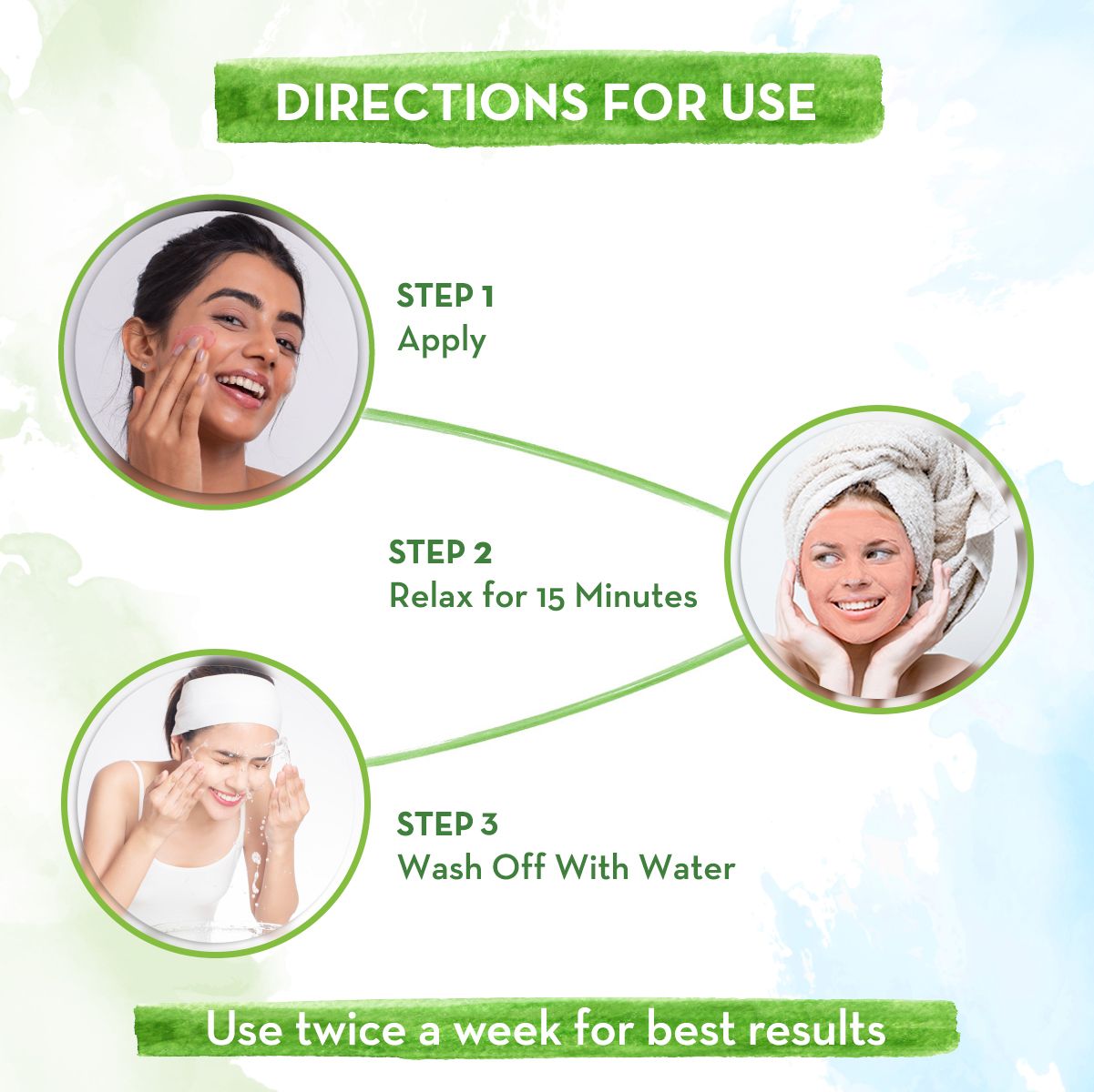 Mamaearth Apple Cider Vinegar Face Mask With Apple Cider Vinegar & Rosehip Oil for Clear and Glowing Skin, 100g - Image 4 - Buy from Indicrest