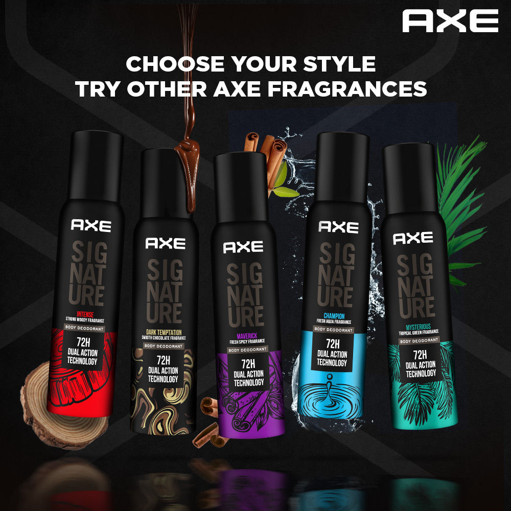 Axe Sigture Body Perfume Dark Temptation Combo Pack Of 2 Buy at Indicrest Image 9