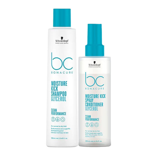 Schwarzkopf Professional Bonacure Hyaluronic Moisture Kick Conditioner, 200ml + Micellar Shampoo, 250ml Combo Buy at Indicrest