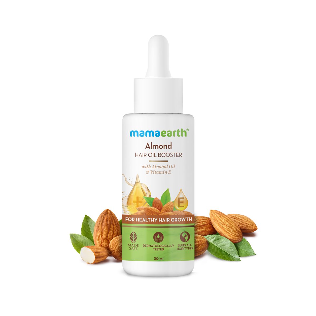 Mamaearth Hair Oil Booster, 30ml | Almond - Buy from Indicrest