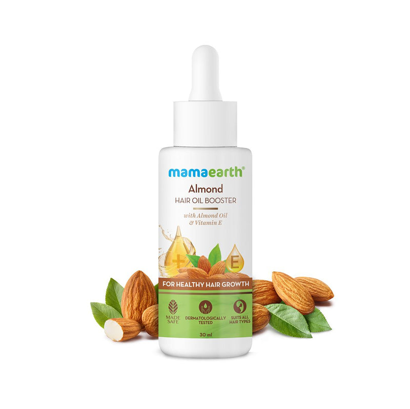 Mamaearth Hair Oil Booster, 30ml | Almond - Buy from Indicrest
