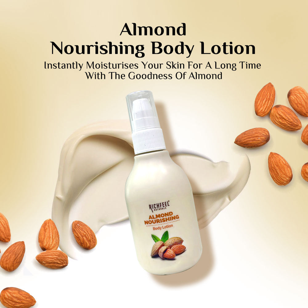 Richfeell Almond Nourishing Body Lotion 100 Ml - Image 2 - Buy from Indicrest
