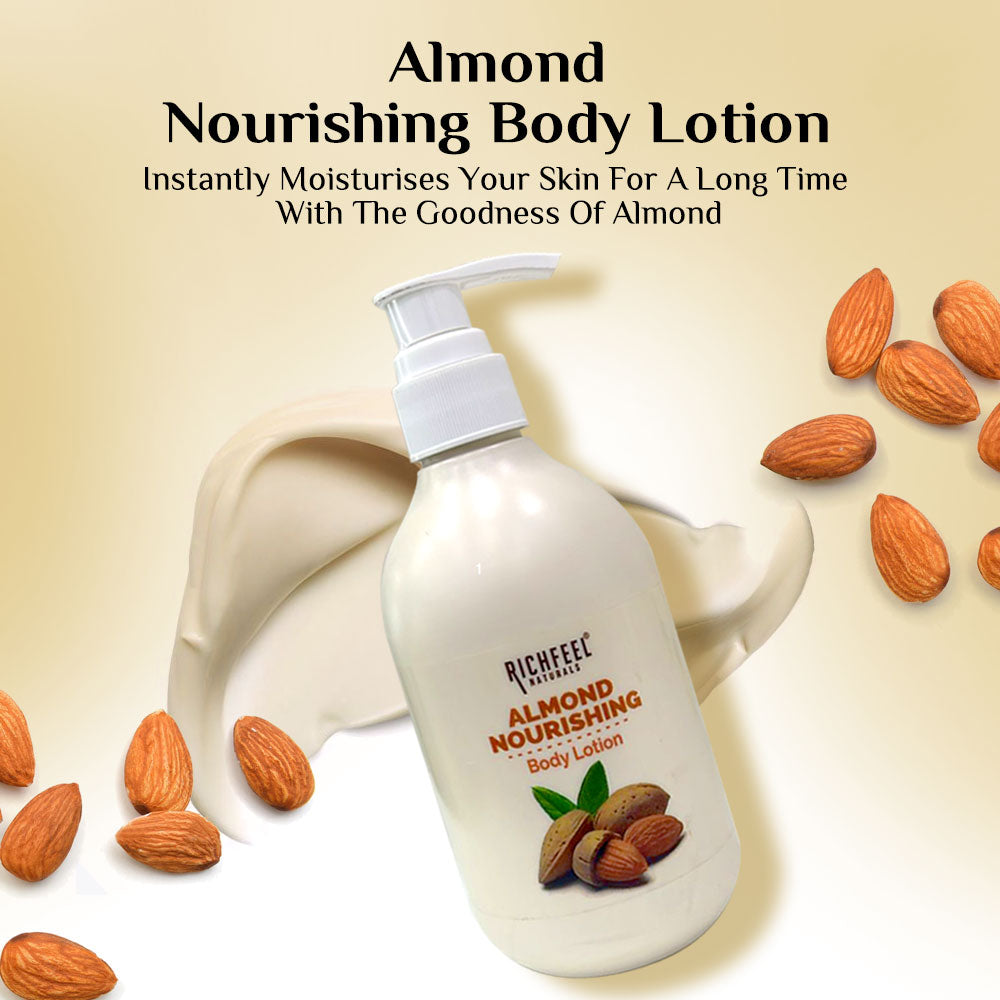 Richfeell Almond Nourishing Body Lotion 400 Ml - Image 2 - Buy from Indicrest
