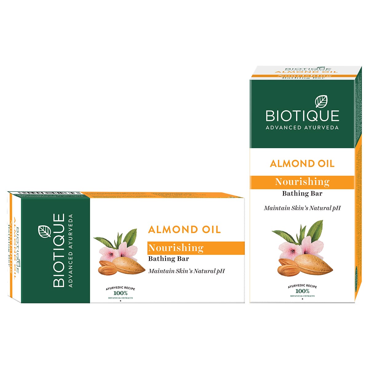 Biotique Almond Oil Nourishing Bathing Bar, 150g - Image 2 - Buy from Indicrest