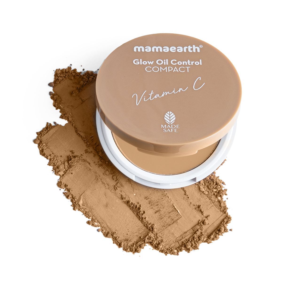Mamaearth Glow Oil Control Compact With SPF 30, 9g | Almond Glow - Buy from Indicrest