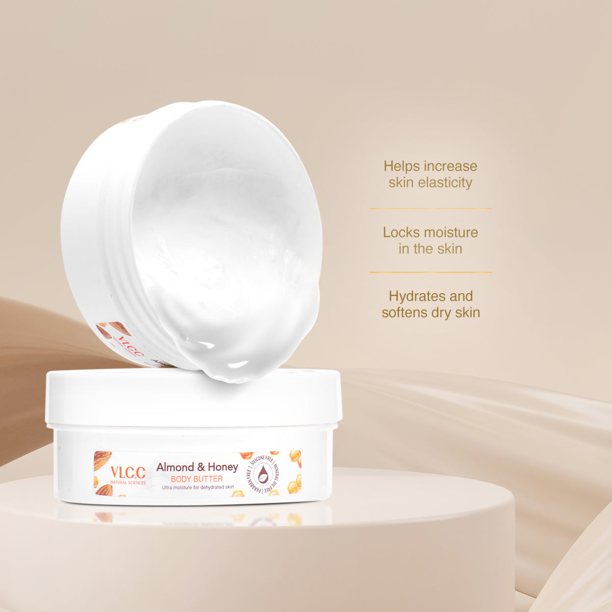 VLCC Almond and Honey Body Butter - 200 g - Image 3 - Buy from Indicrest