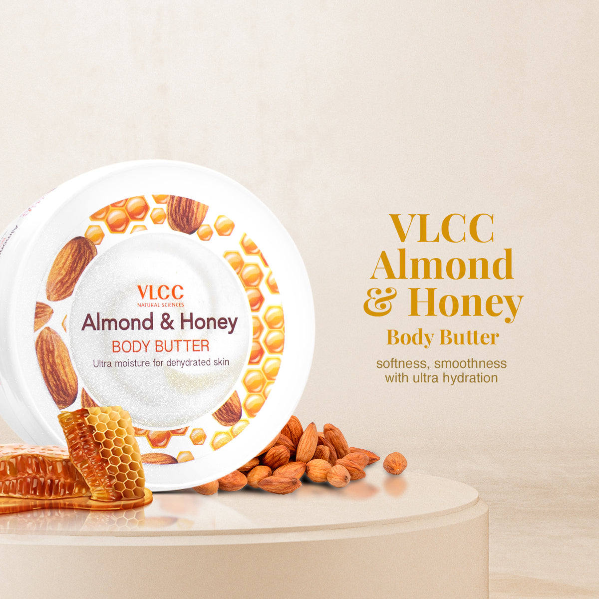 VLCC Almond and Honey Body Butter - 200 g - Image 6 - Buy from Indicrest