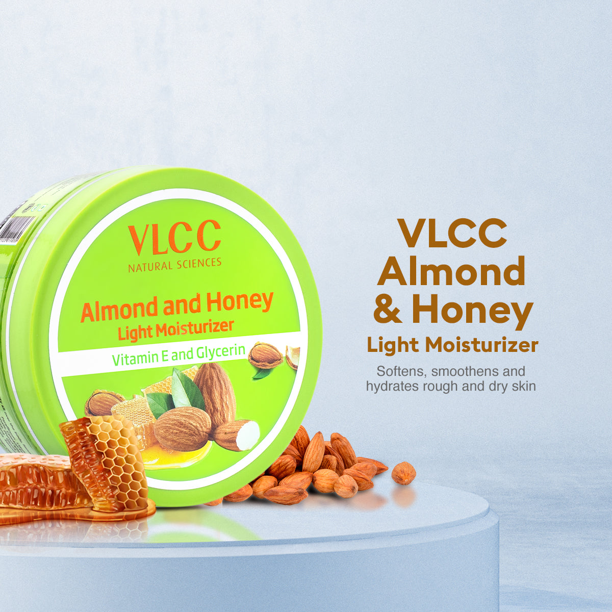 VLCC Almond and Honey Light Moisturizer Cream - 200 g - Image 5 - Buy from Indicrest