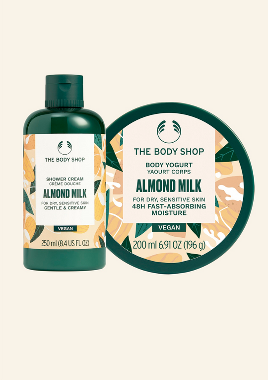 The Body Shop Almond Milk Shower Cream & Body Yogurt Duo, 2pc Buy at Indicrest