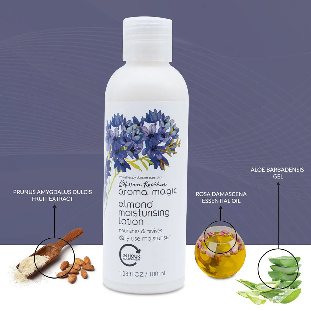 Aroma Magic Almond Moisturising Lotion For Dry Skin, 100ml - Image 4 - Buy from Indicrest