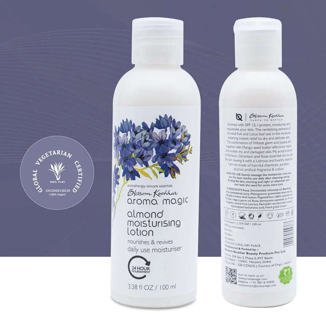 Aroma Magic Almond Moisturising Lotion For Dry Skin, 100ml - Image 5 - Buy from Indicrest