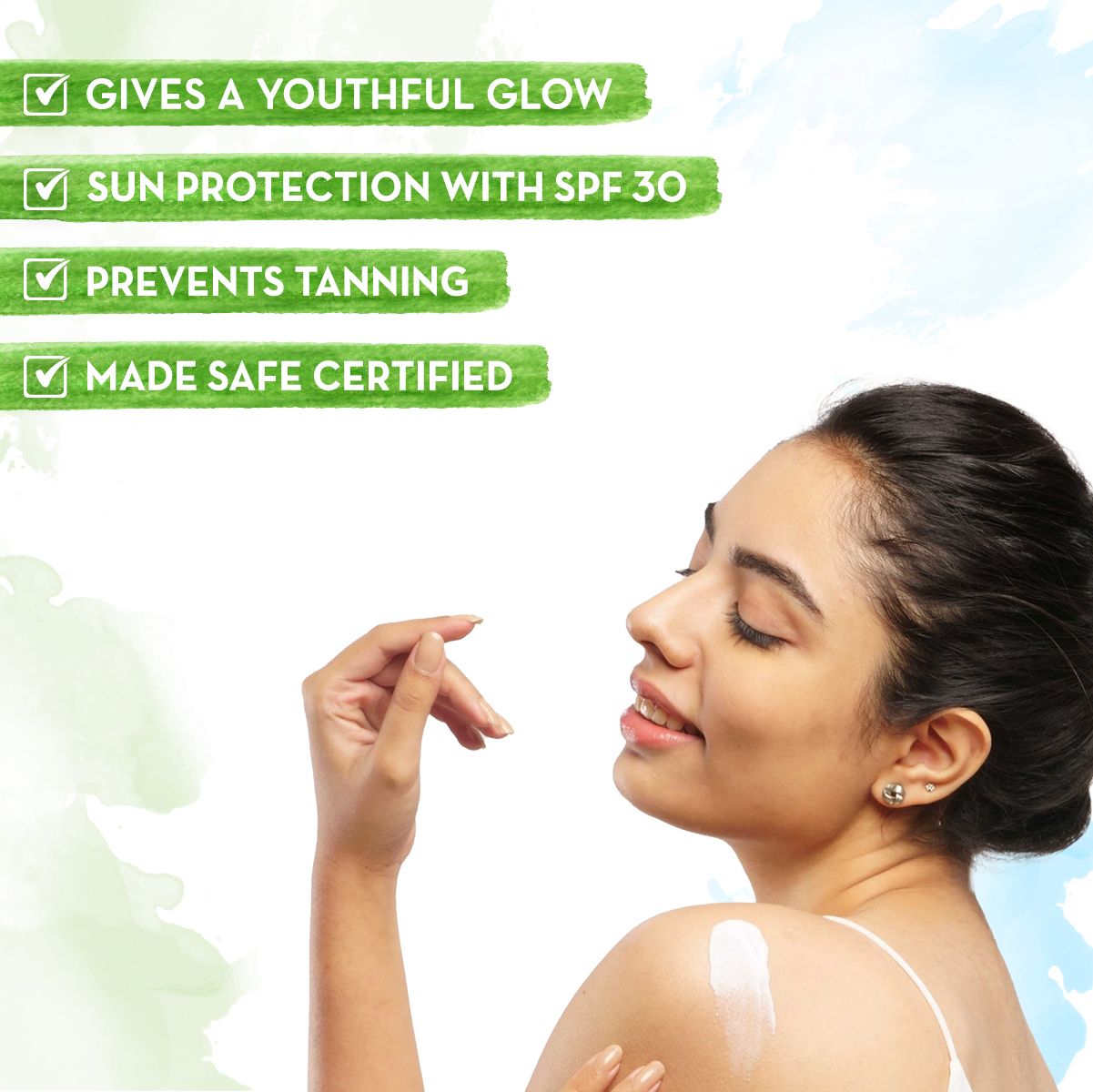 Mamaearth Sunscreen Body Lotion SPF 30, 300ml | Aloe Vera - Image 2 - Buy from Indicrest