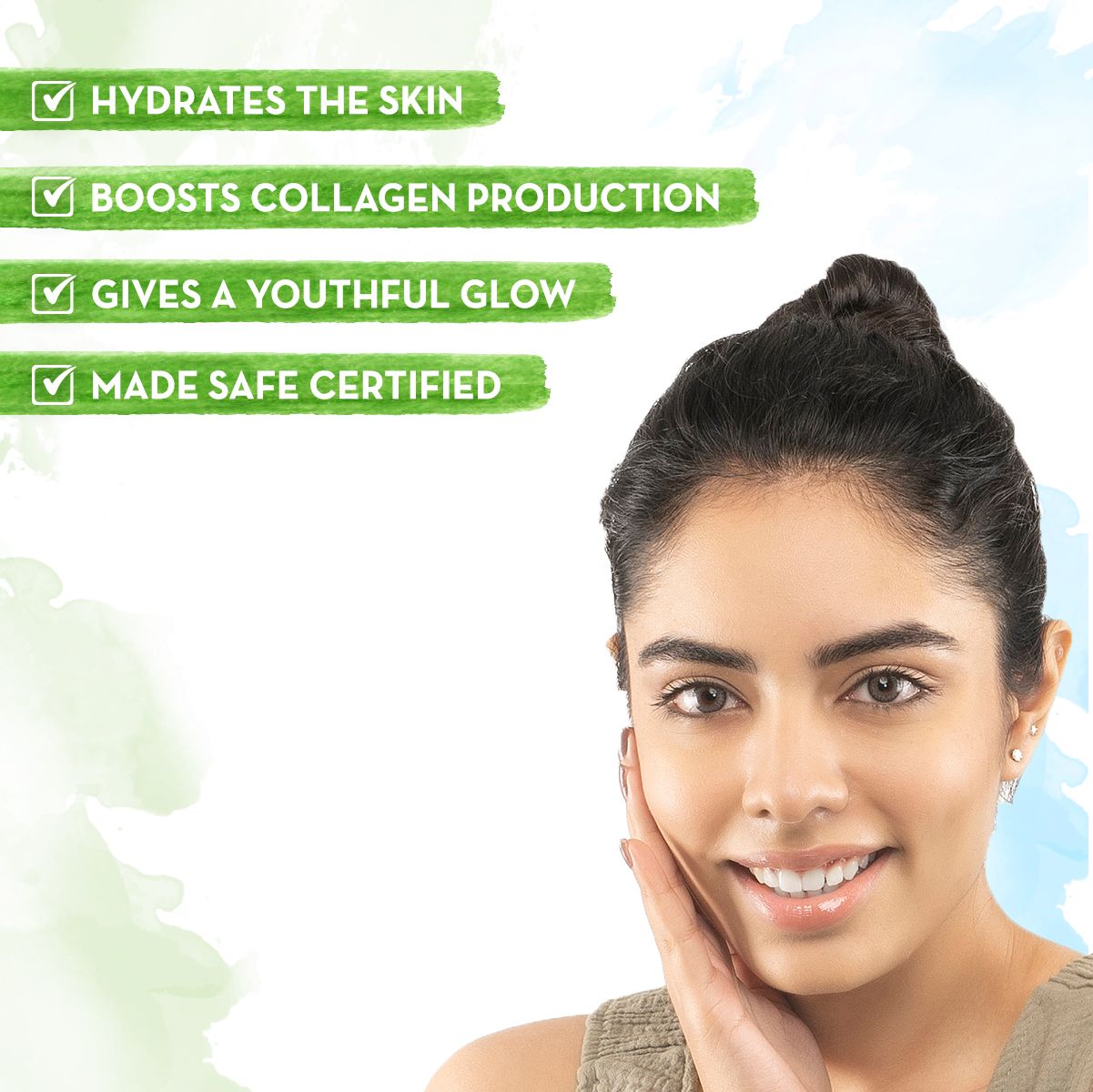 Mamaearth Aloe Vera Face Serum with Aloe Vera & Ashwagandha for a Youthful Glow, 30ml - Image 3 - Buy from Indicrest