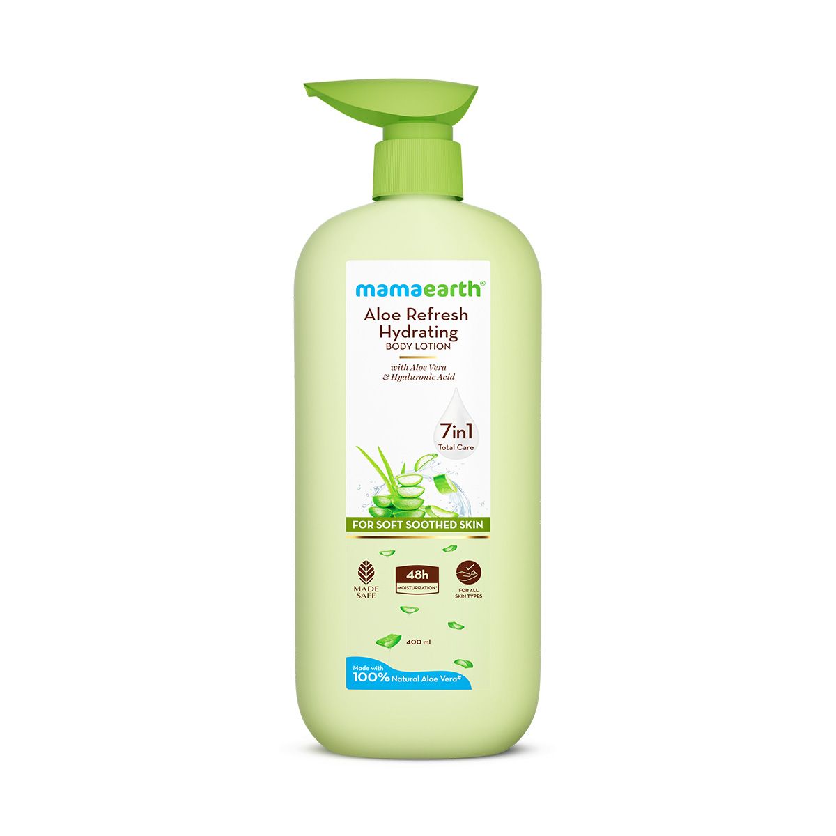 Mamaearth Aloe Refresh Hydrating Body Lotion, 400ml - Image 8 - Buy from Indicrest