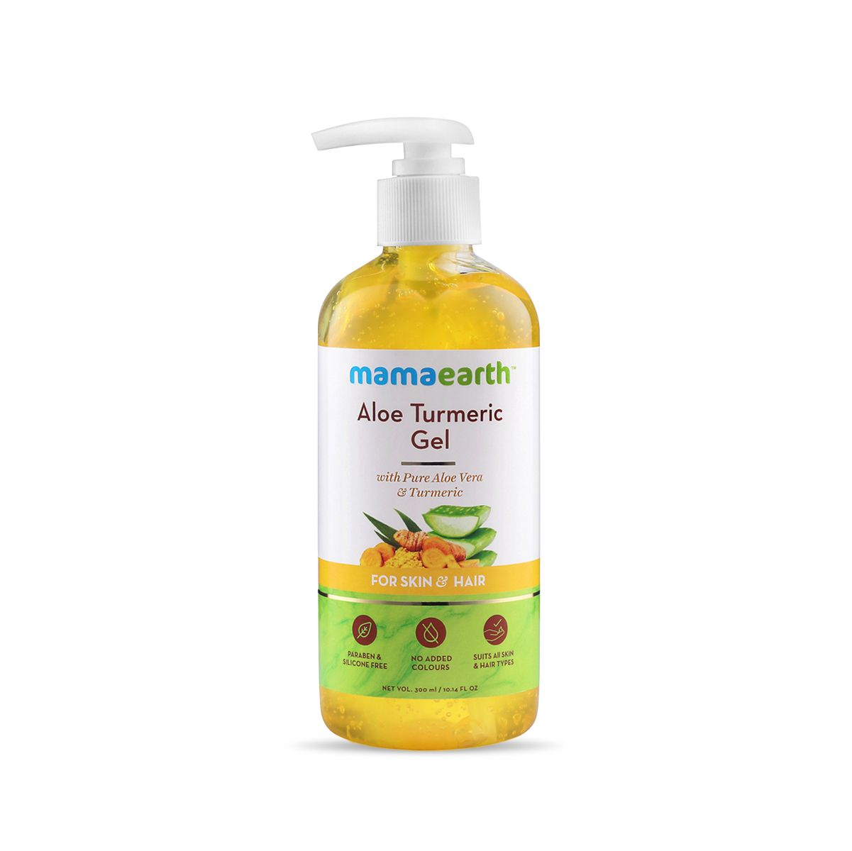 Mamaearth Aloe Turmeric Gel for Skin and Hair 300ml - Image 3 - Buy from Indicrest
