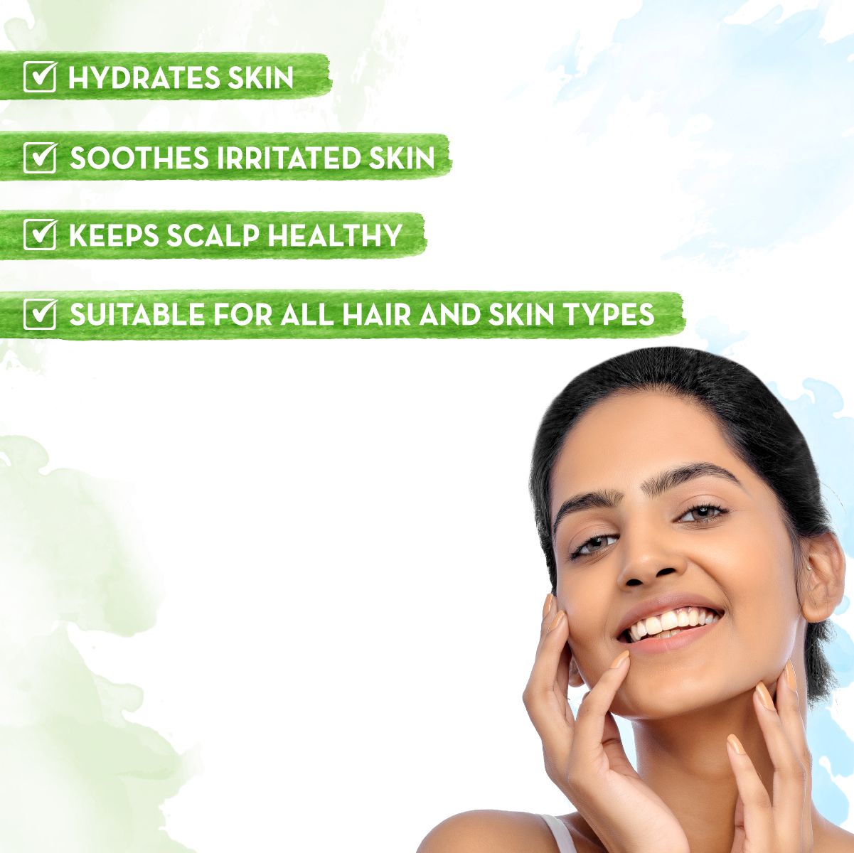 Mamaearth Aloe Vera Gel for Skin and Hair, 300ml - Image 3 - Buy from Indicrest
