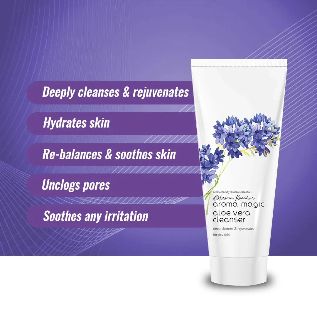 Aroma Magic Aloe Vera Cleanser For Dry Skin, 100g - Image 2 - Buy from Indicrest
