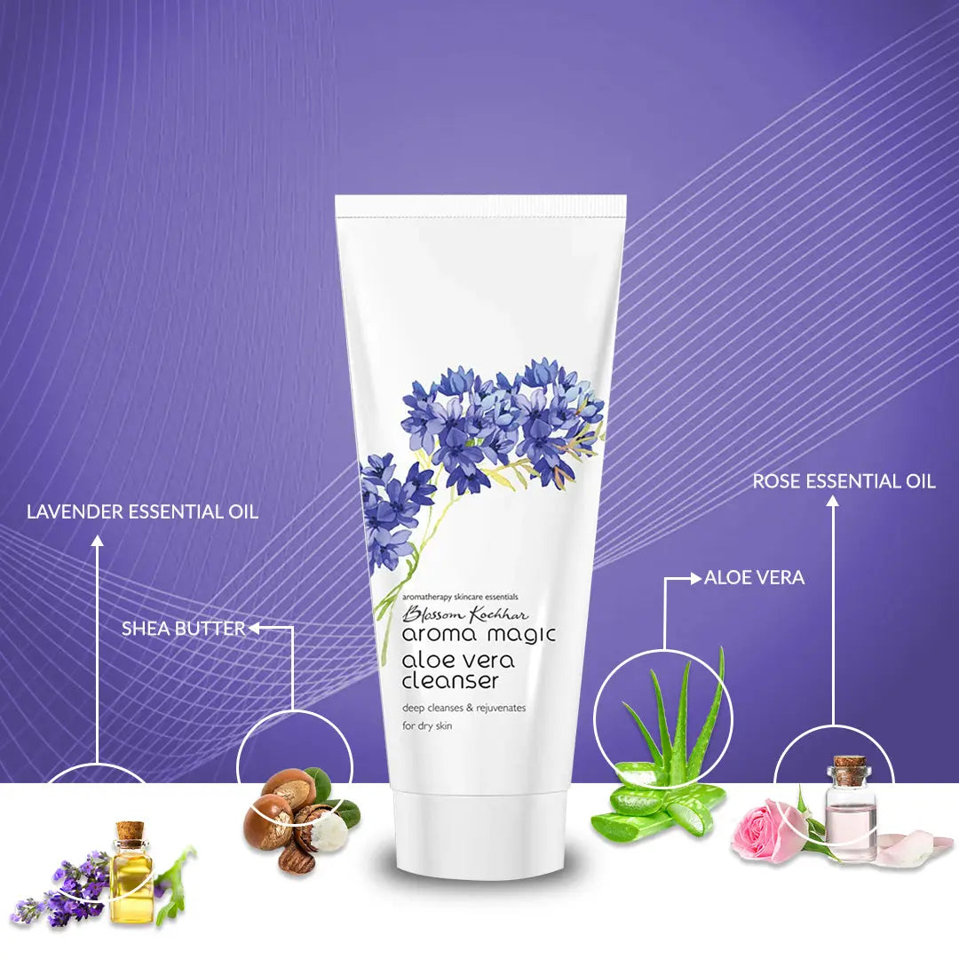 Aroma Magic Aloe Vera Cleanser For Dry Skin, 100g - Image 4 - Buy from Indicrest