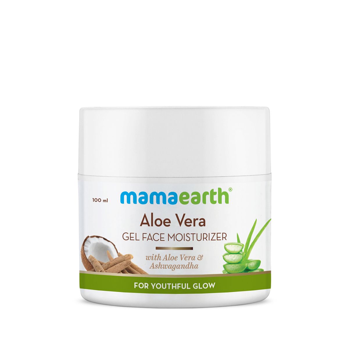 Mamaearth Aloe Vera Gel Moisturizer with Aloe Vera & Ashwagandha for a Youthful Glow, 100g - Image 9 - Buy from Indicrest