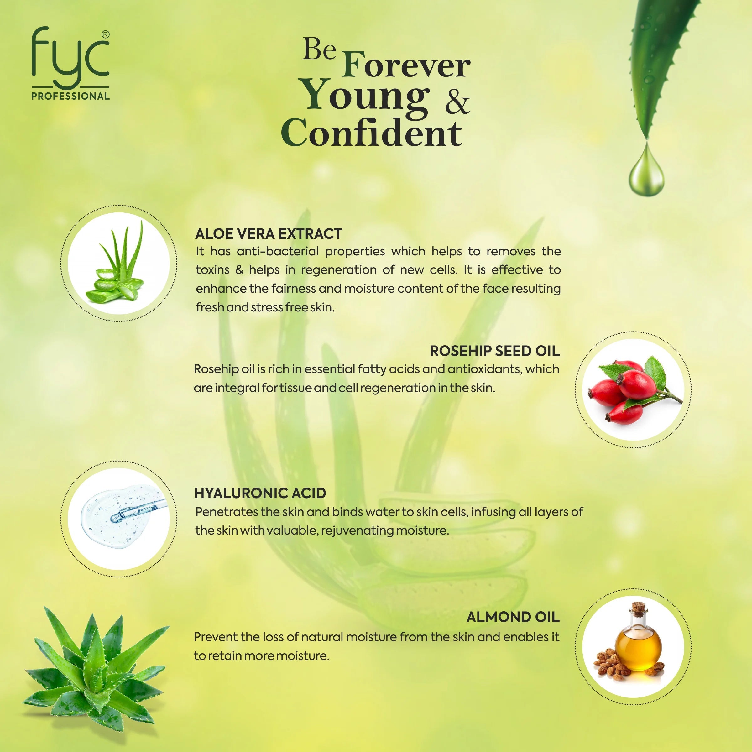 fyc-professional-aloe-vera-facial-kit-hydrating-skincare-set-for-glowing-soothing-results-set-of-5-260g - Image 6 - Buy from Indicrest