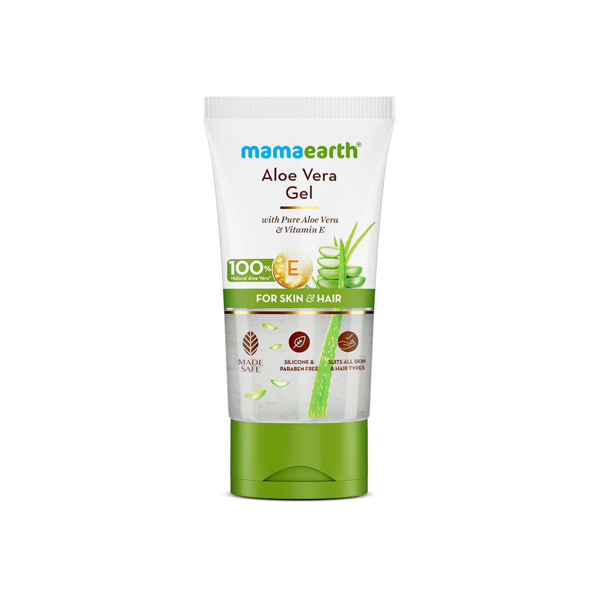 Mamaearth Aloe Vera Gel with 100% Natural Aloe Vera & Vitamin E for Skin & Hair, 150ml - Image 7 - Buy from Indicrest