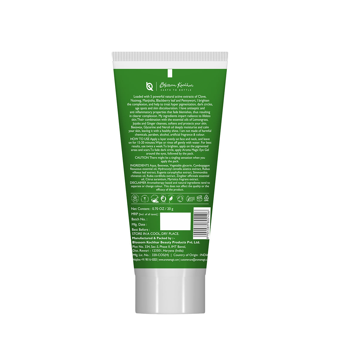 Aroma Magic Anti Pigmentation Glossy Pack, 20ml - Image 2 - Buy from Indicrest