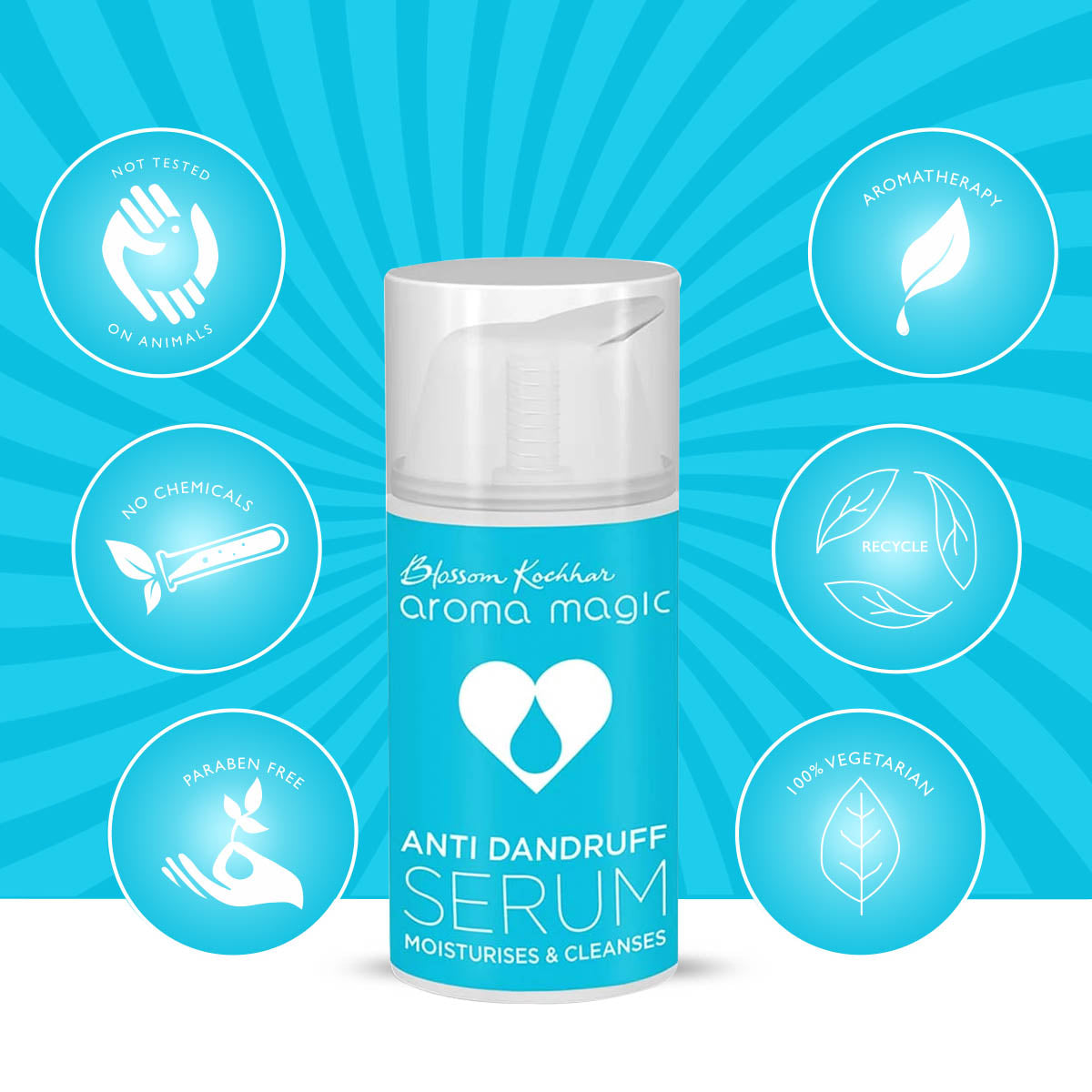 Aroma Magic Anti Dandruff Serum, 30ml - Image 5 - Buy from Indicrest
