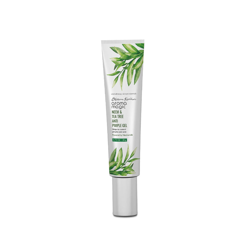 Aroma Magic Neem & Tea Tree Anti Pimple Gel - Niacinamide, 20g - Buy from Indicrest